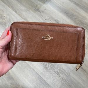 COACH Brown Leather Wallet